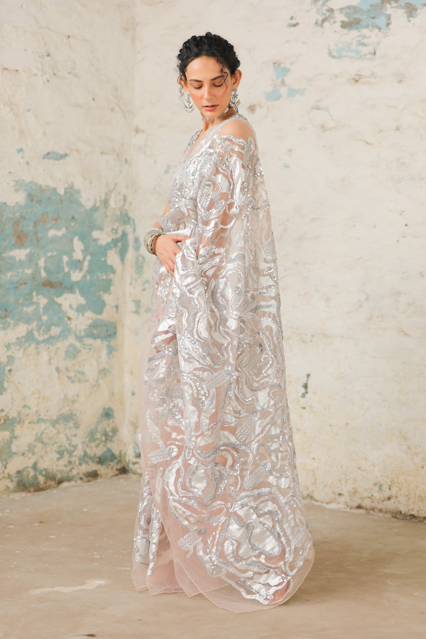 The Kokapur - Saree Set