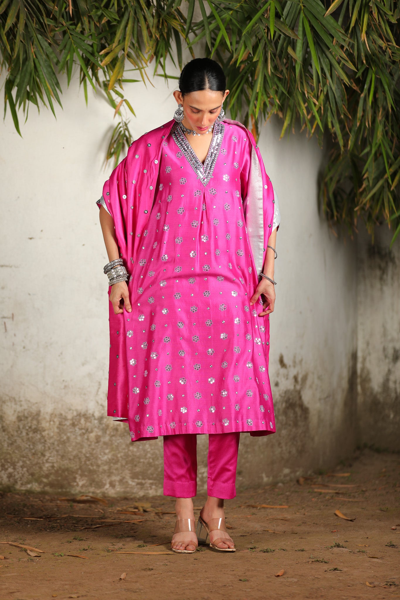 Hot Pink - Kurta Set