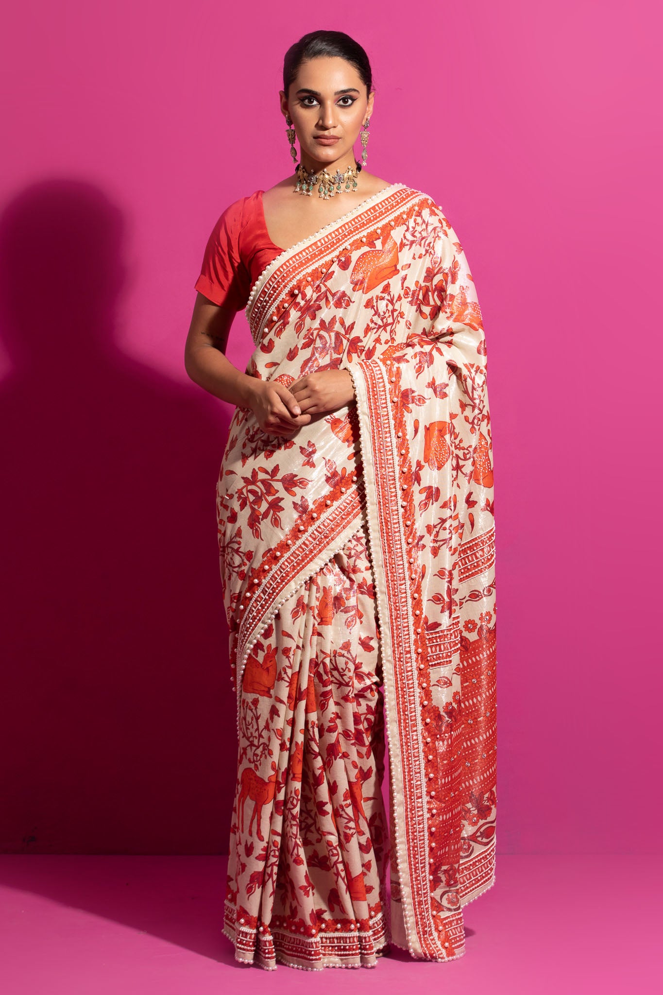 Bagh-e-Hiran - Saree