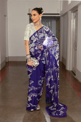 Ultraviolet - Saree Set