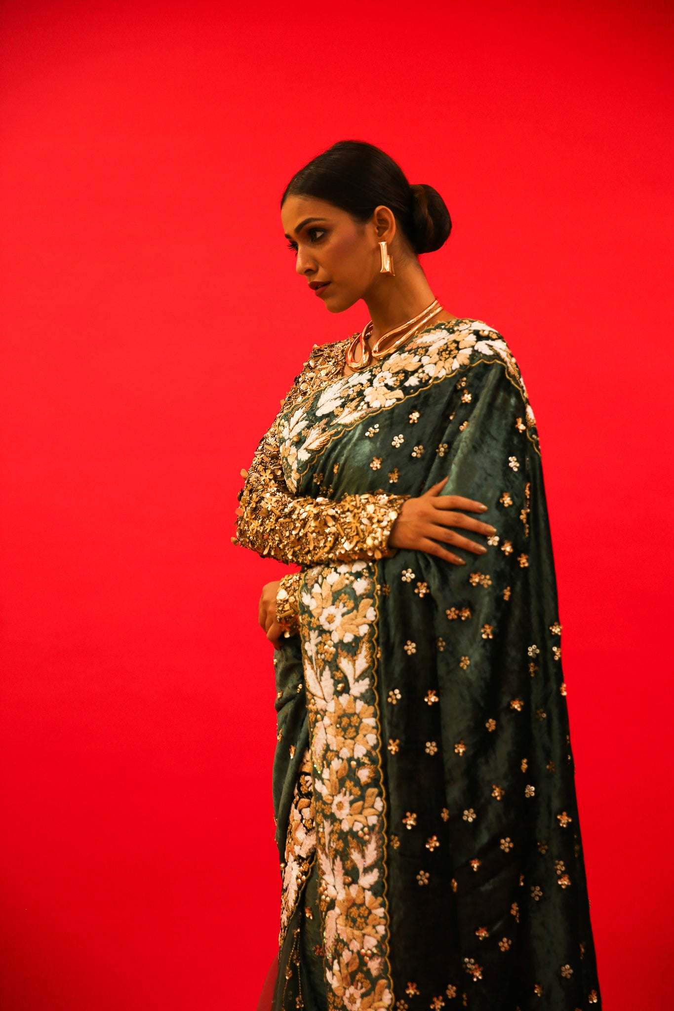 Qayanaat - Saree Set