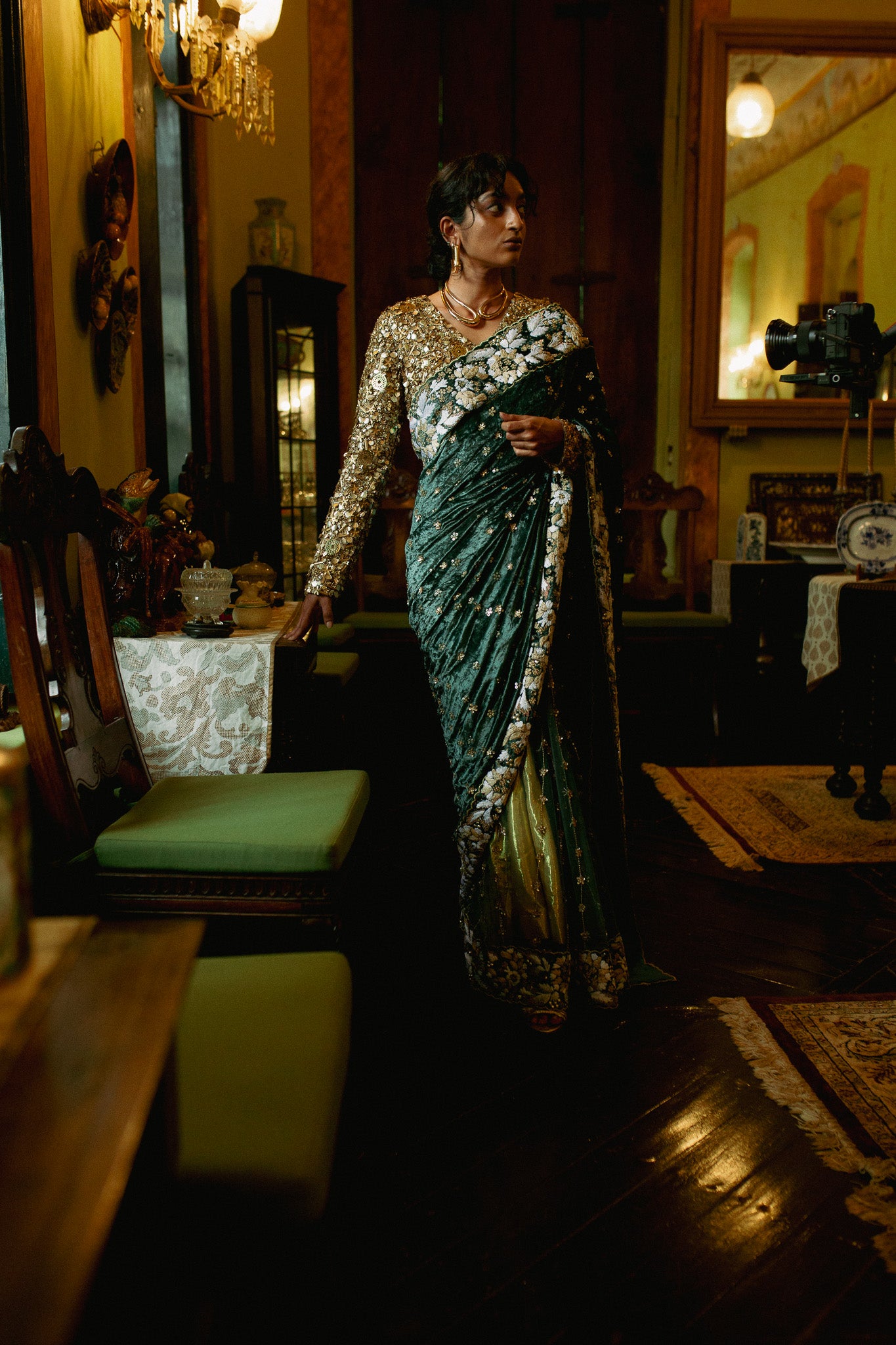 Qayanaat - Saree Set