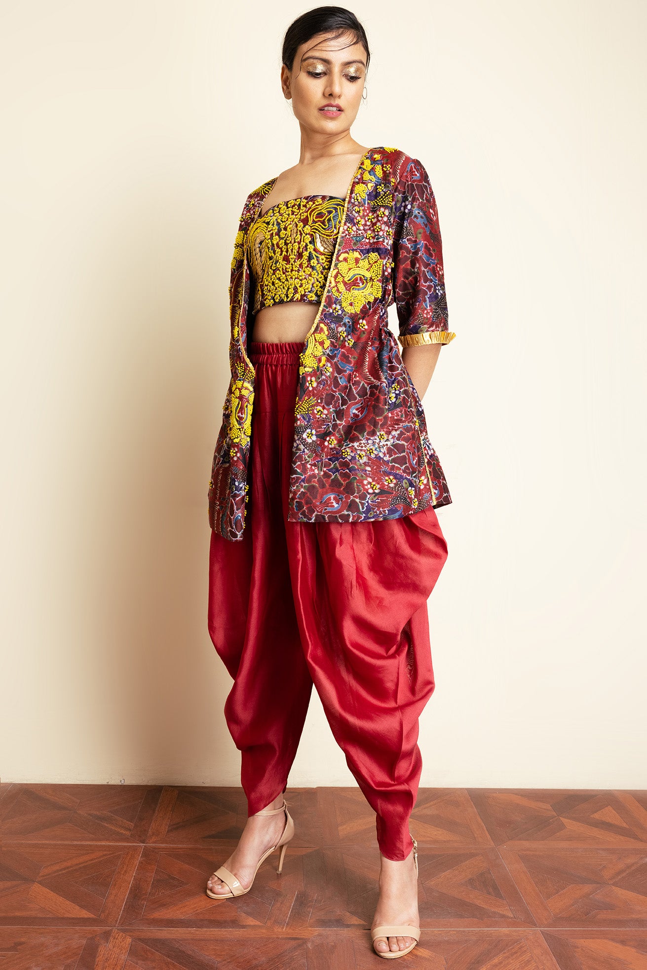 Gulistaan Indo Western Set