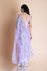 Gelato In Silk Organza - Saree