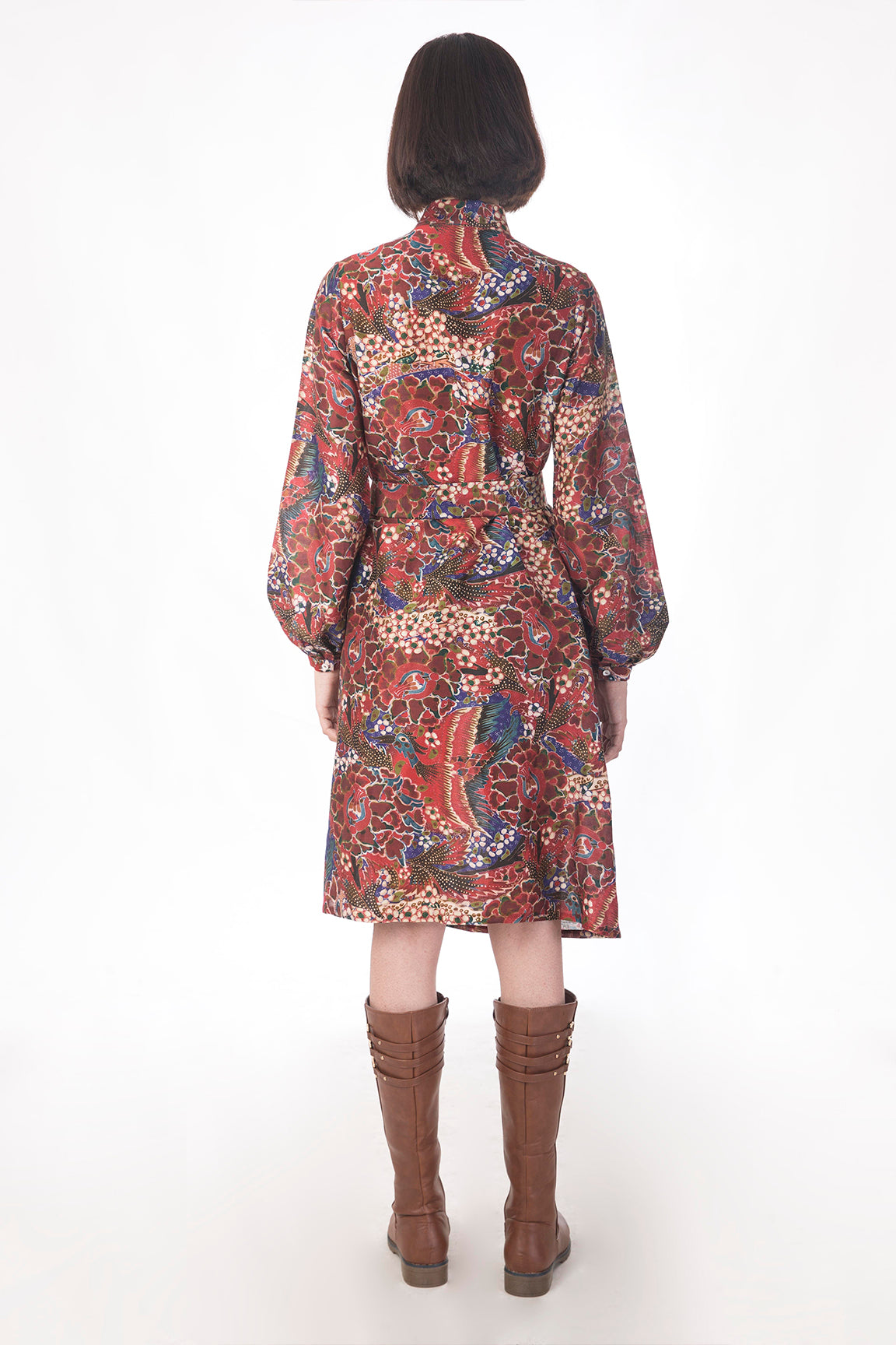 Gullistaan Printed Shirt Dress