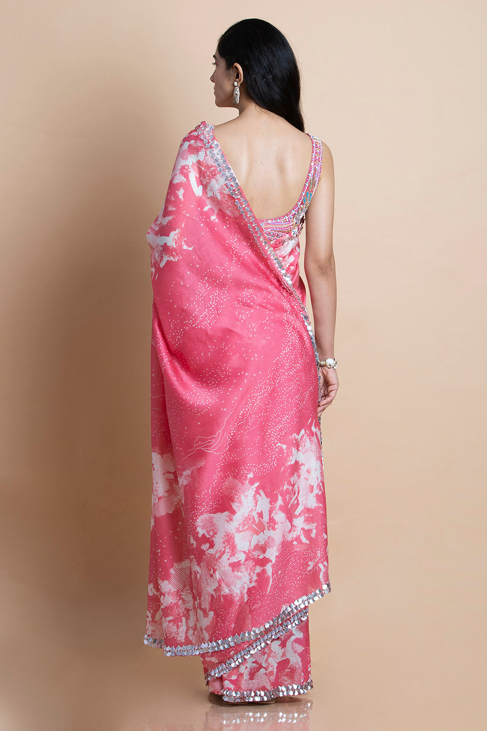 Camellia Rose - Saree