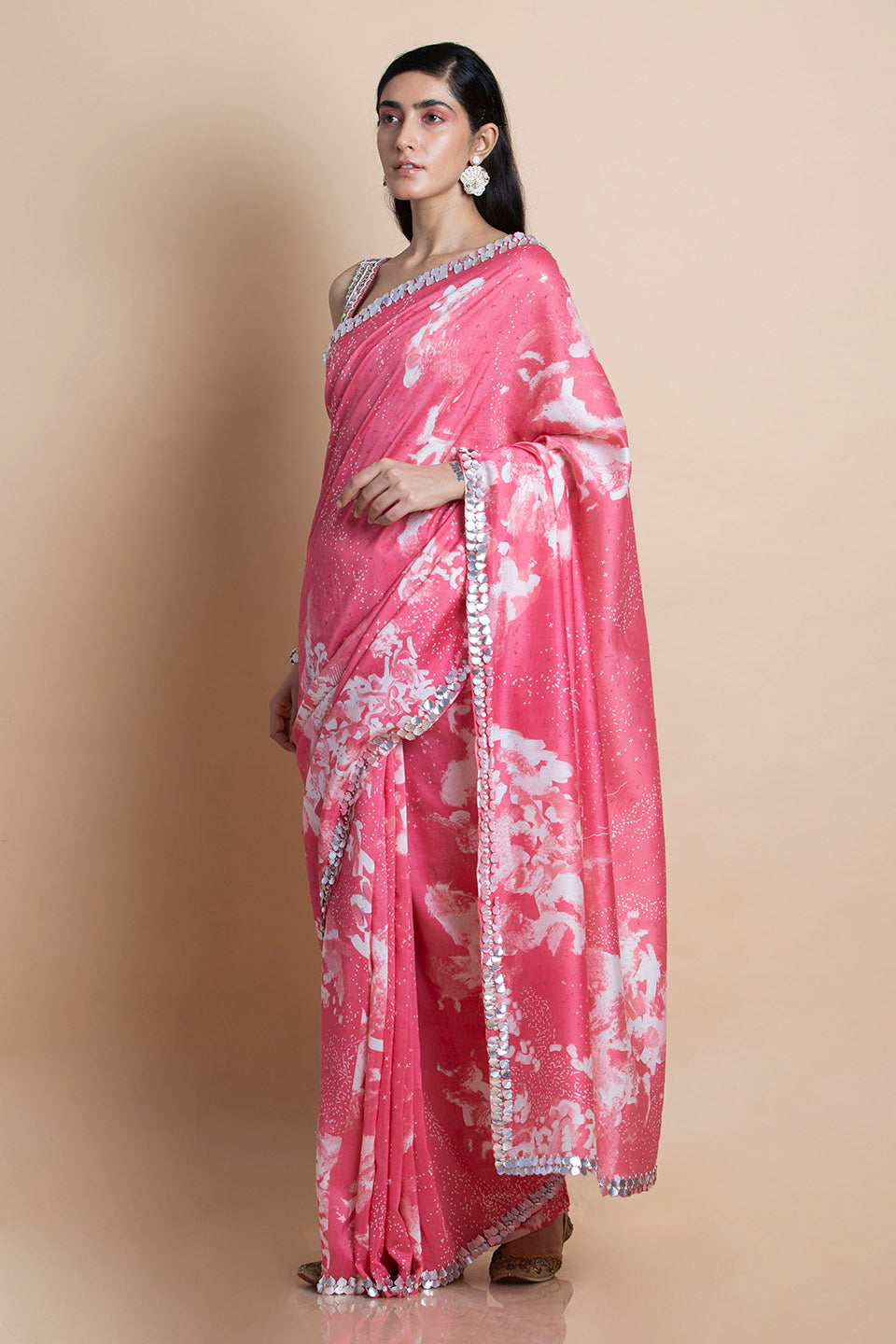 Camellia Rose - Saree