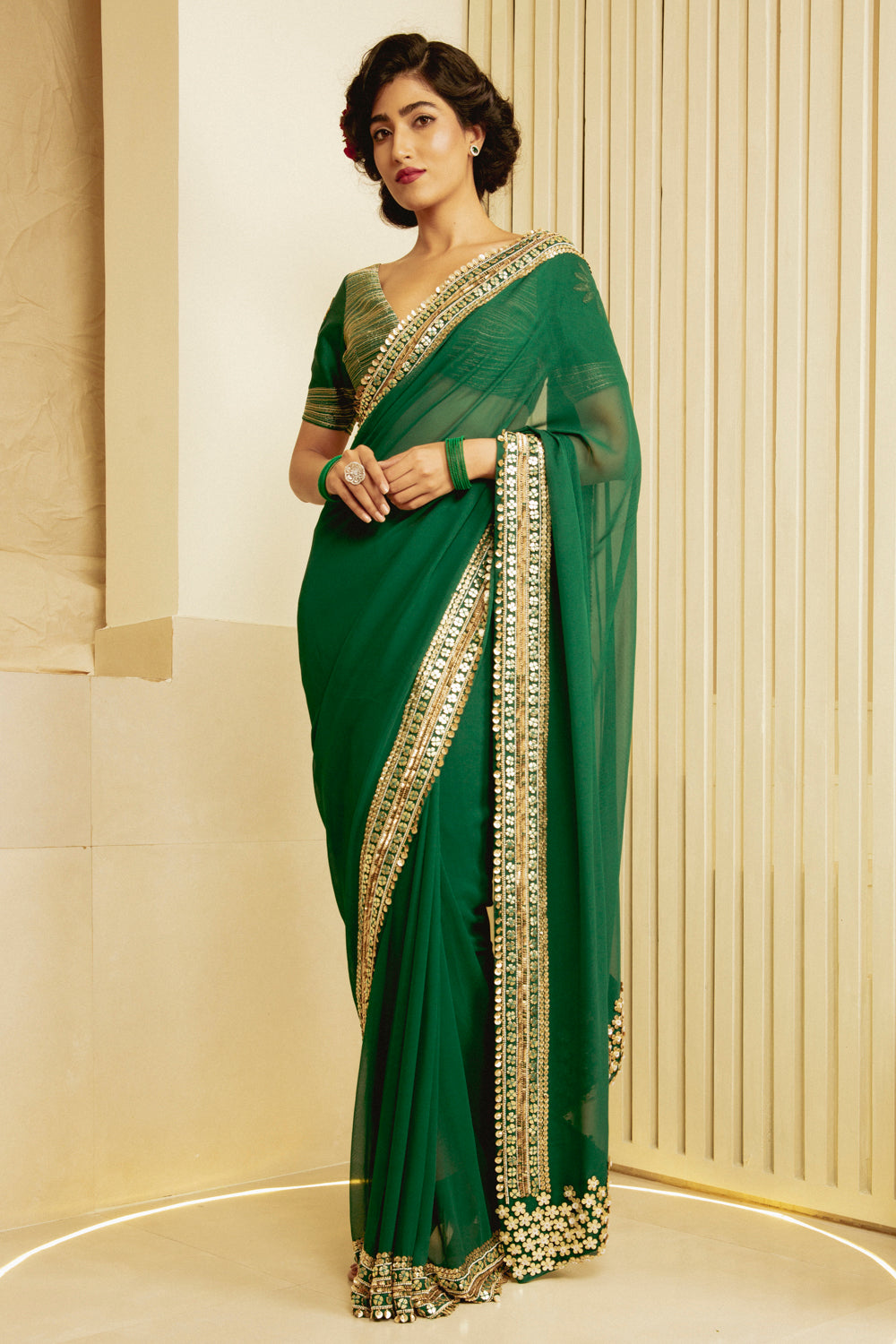 Emerald - Saree