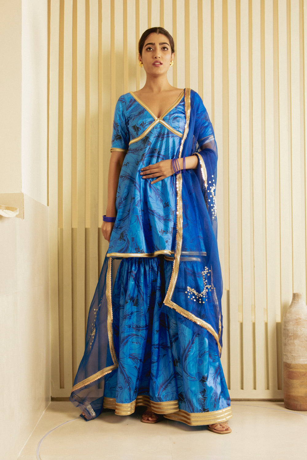 Sapphire - Sharara Set