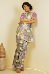 Indian Lotus - Saree Set