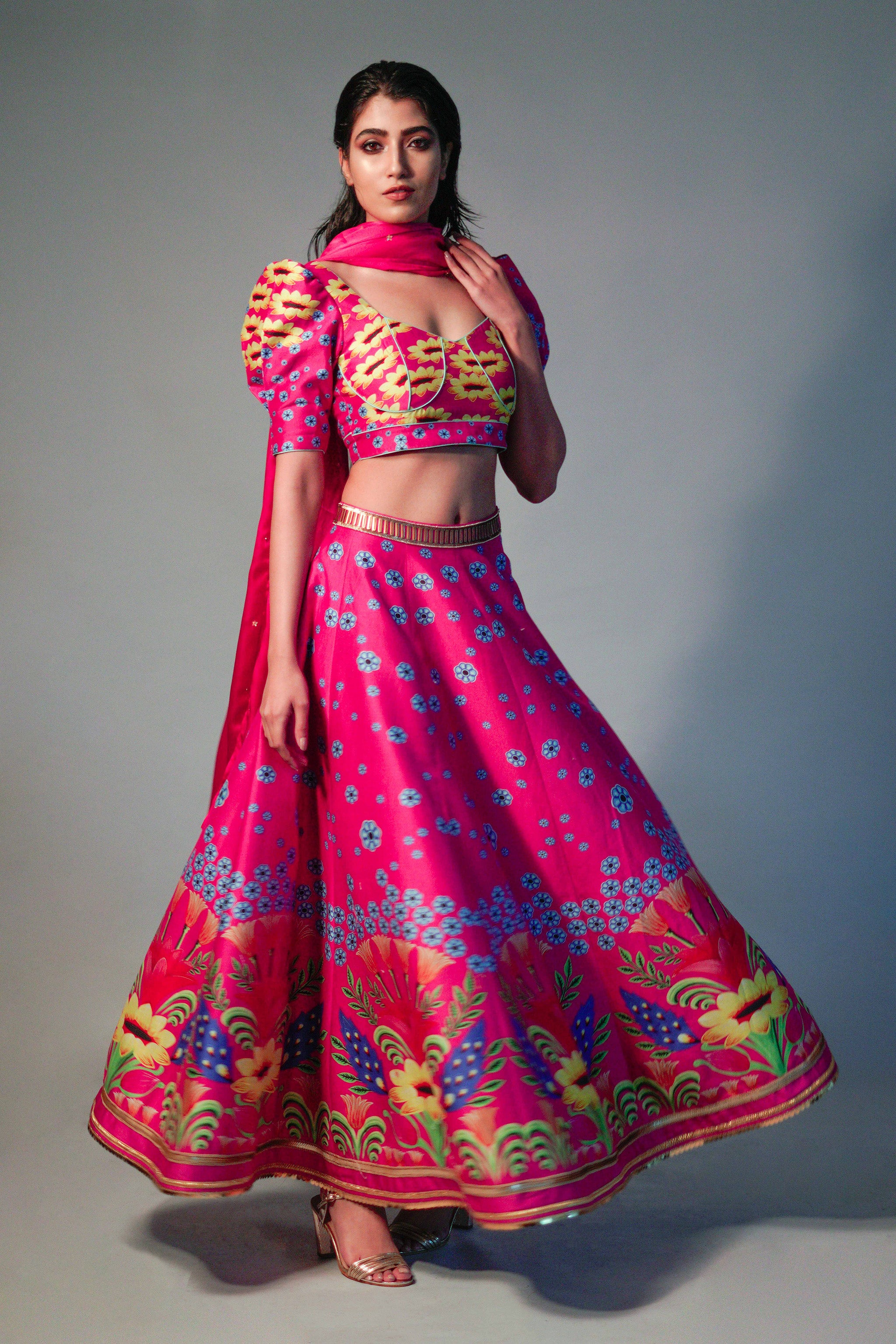 Pinky - Lehenga Set