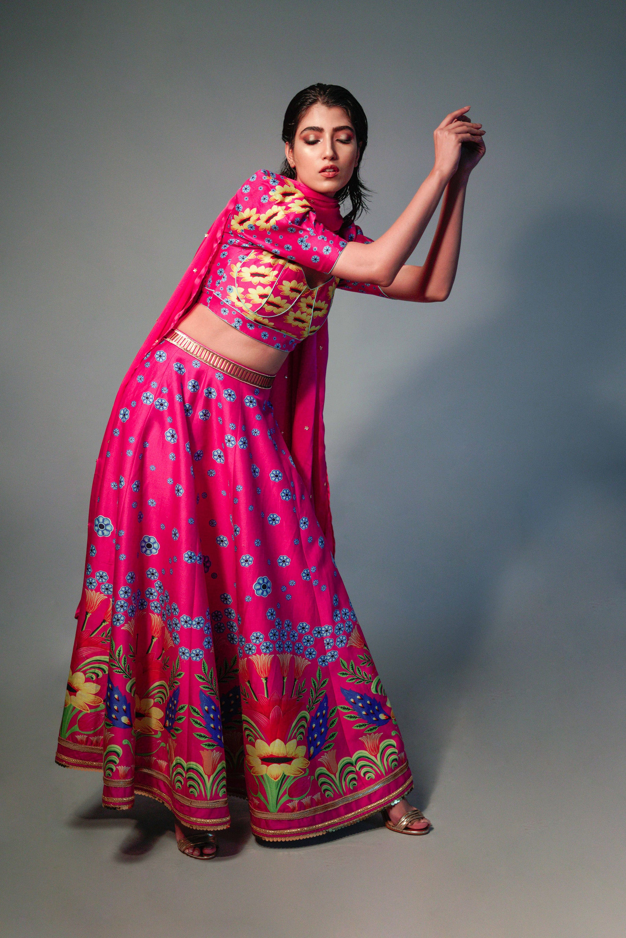 Pinky - Lehenga Set