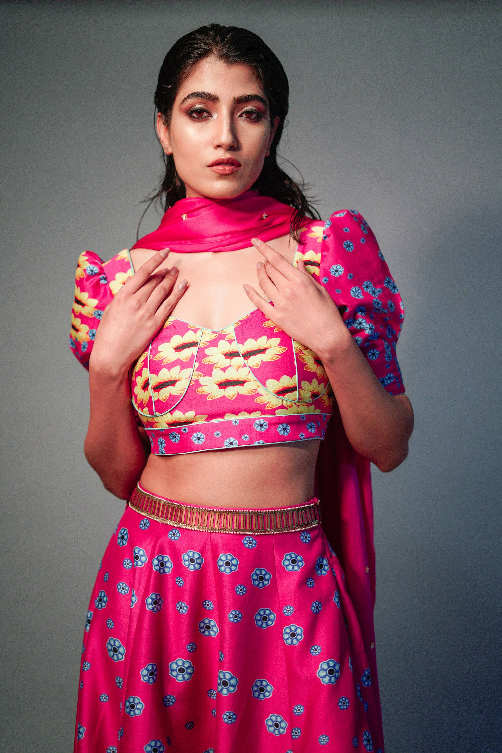 Pinky - Lehenga Set