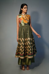 Nimai Earthy Olive - Kurta Set