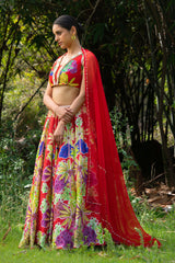 Sindoori Laal  - Lehenga Set
