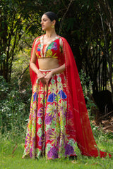 Sindoori Laal  - Lehenga Set