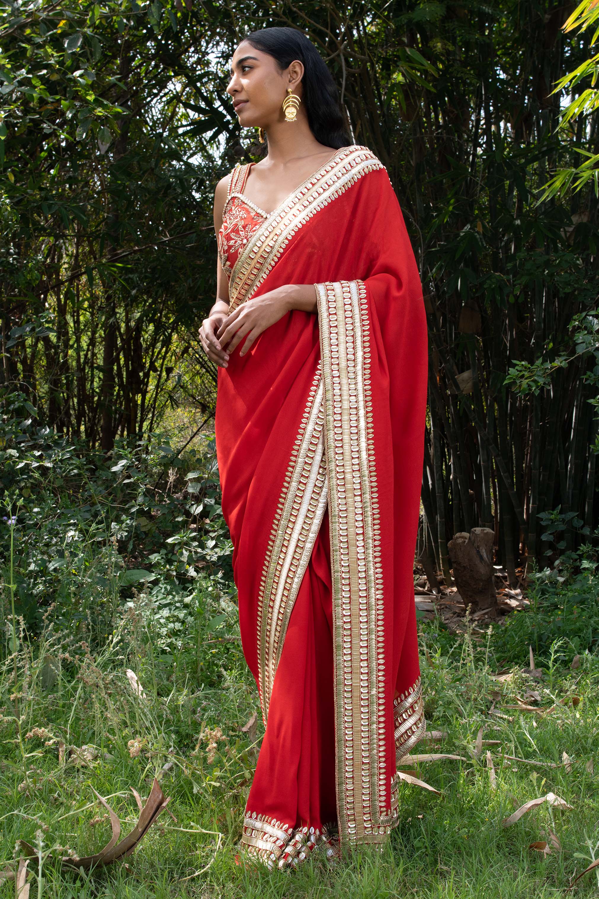 Sindoori Laal - Saree