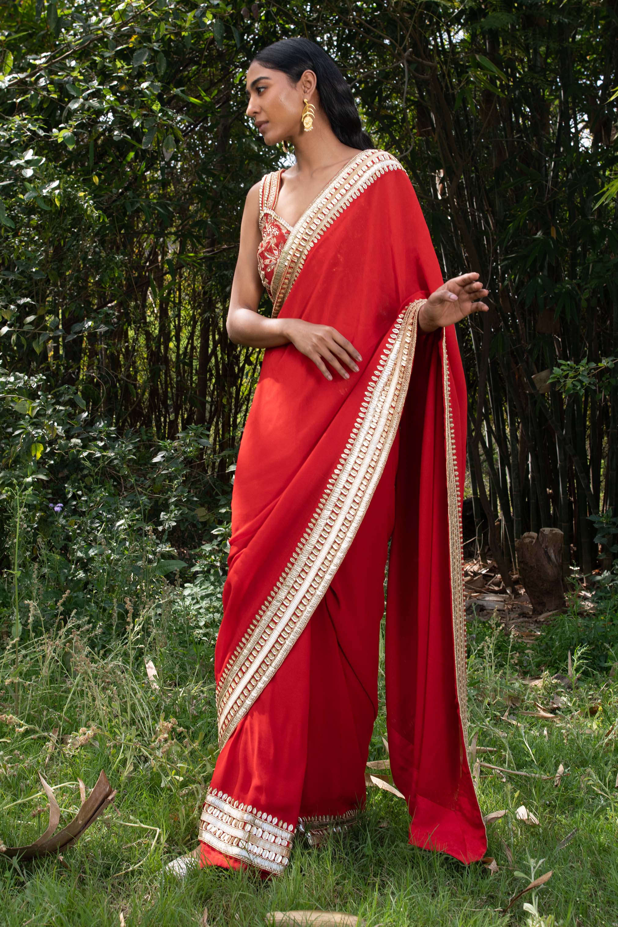 Sindoori Laal - Saree