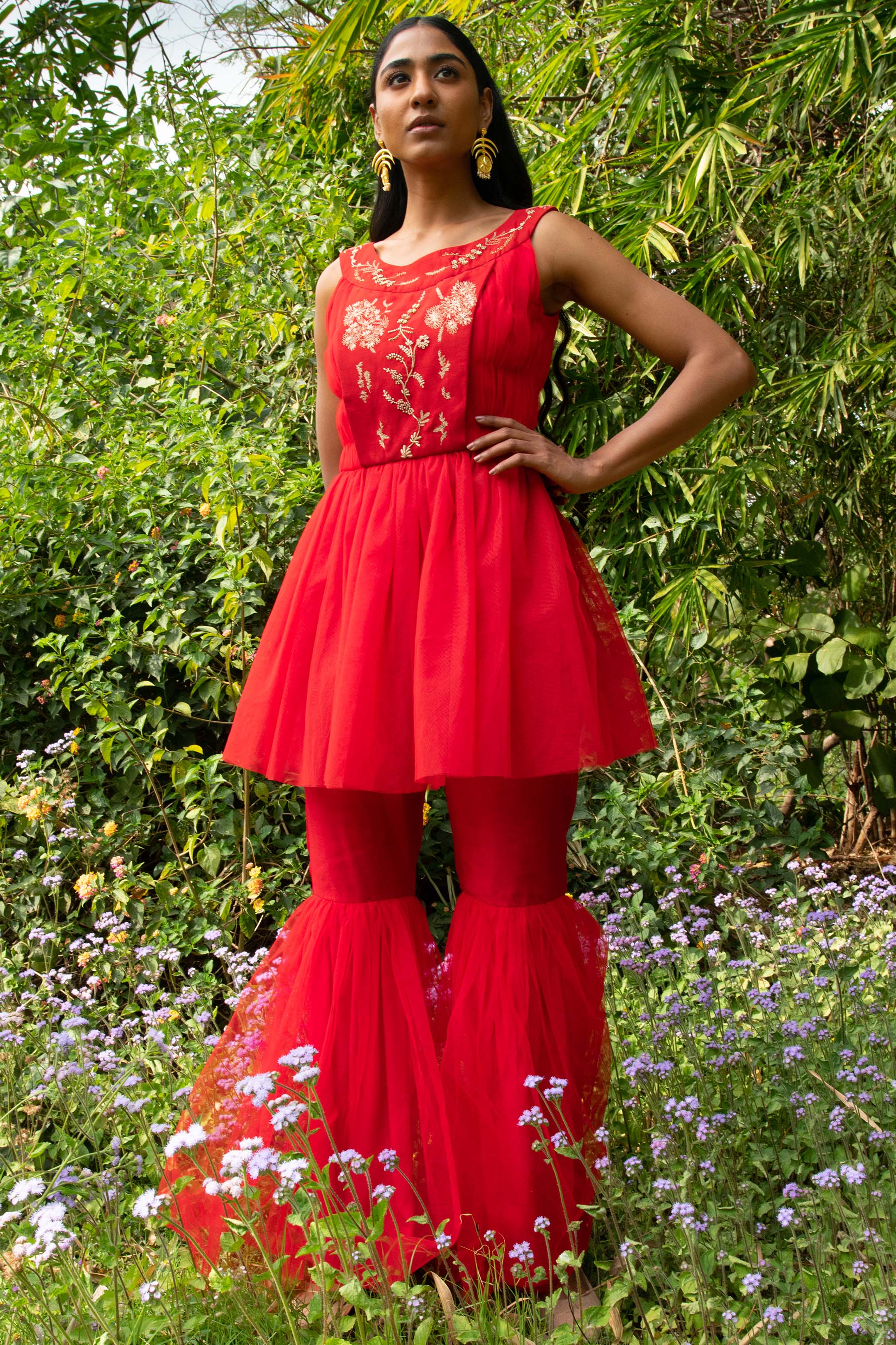 Sindoori - Gharara Set