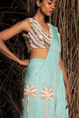 Vatika - Stitched Saree