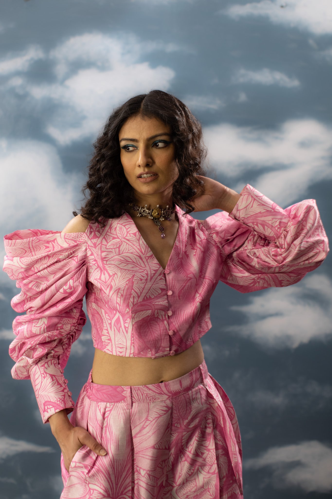 Pink 2 piece Co-ord Set