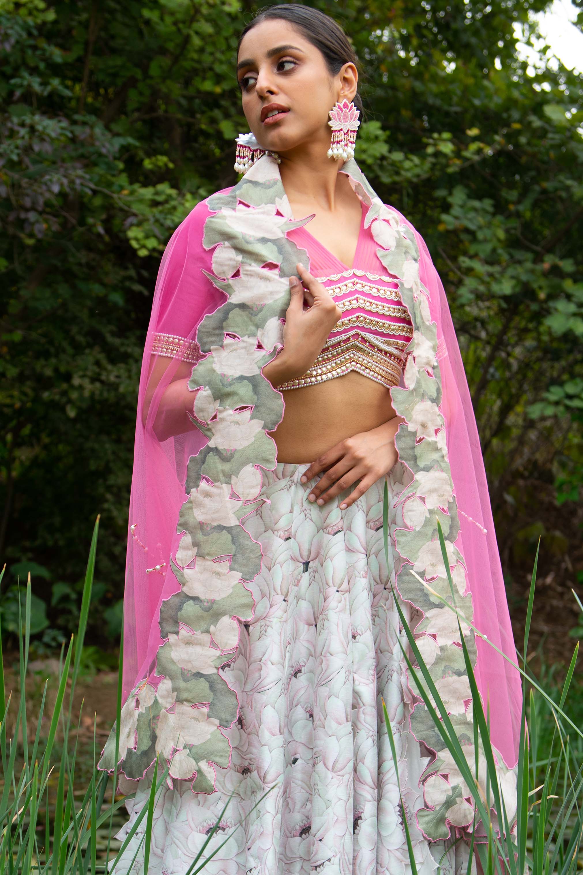 Padmaja Printed - Lehenga Set