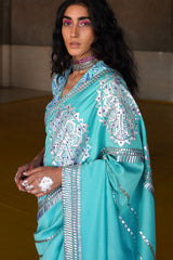 Firozi - Saree