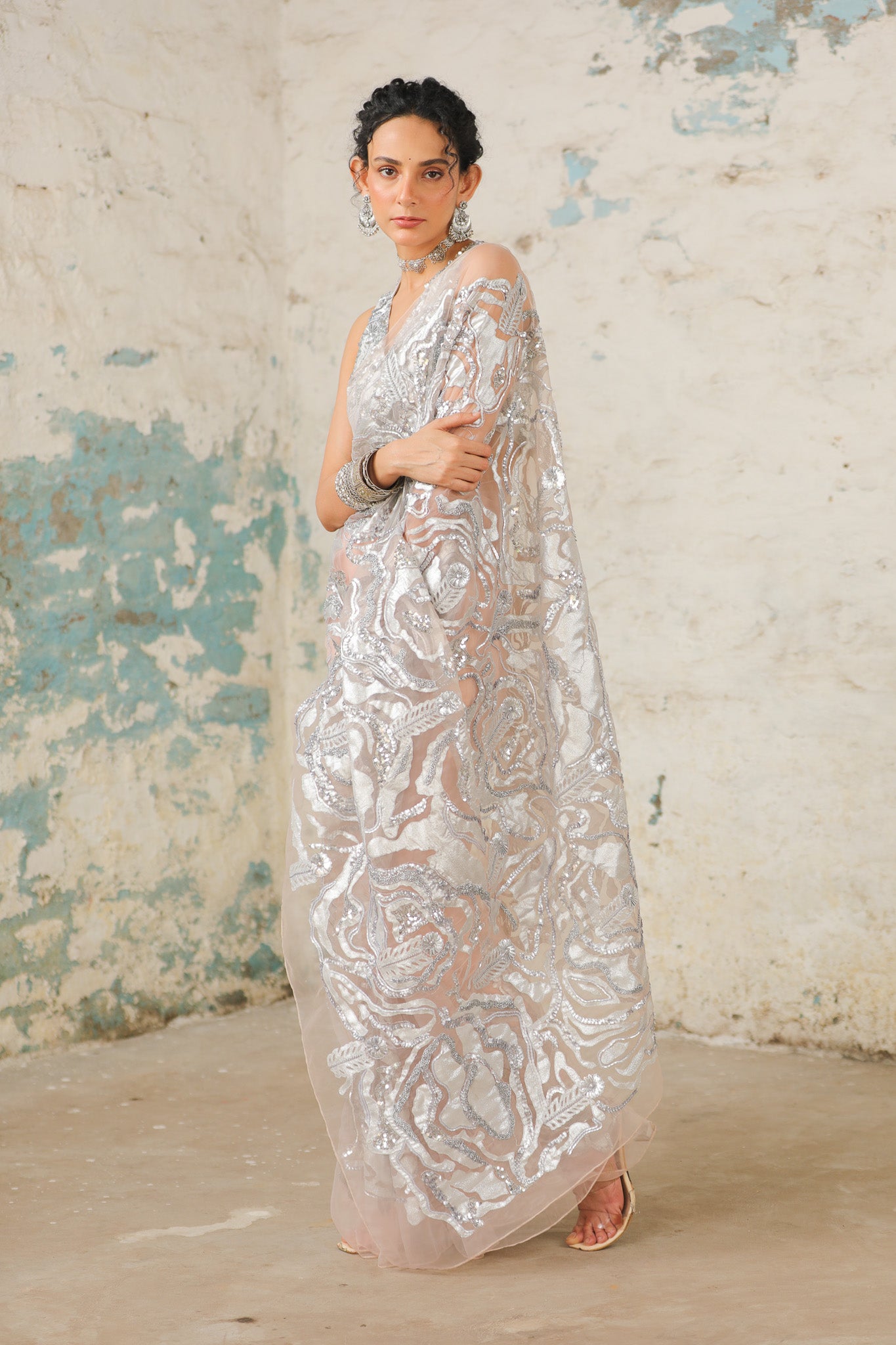 The Kokapur - Saree Set