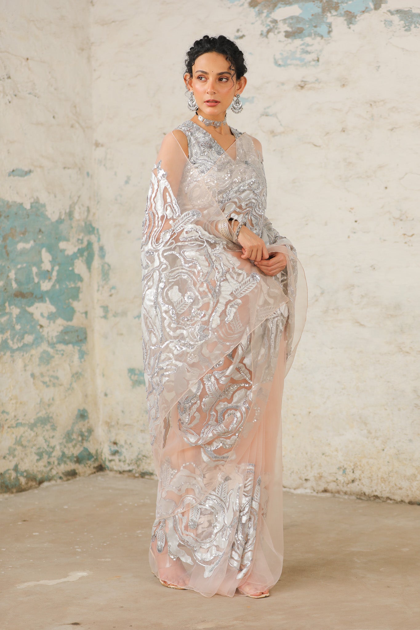 The Kokapur - Saree Set