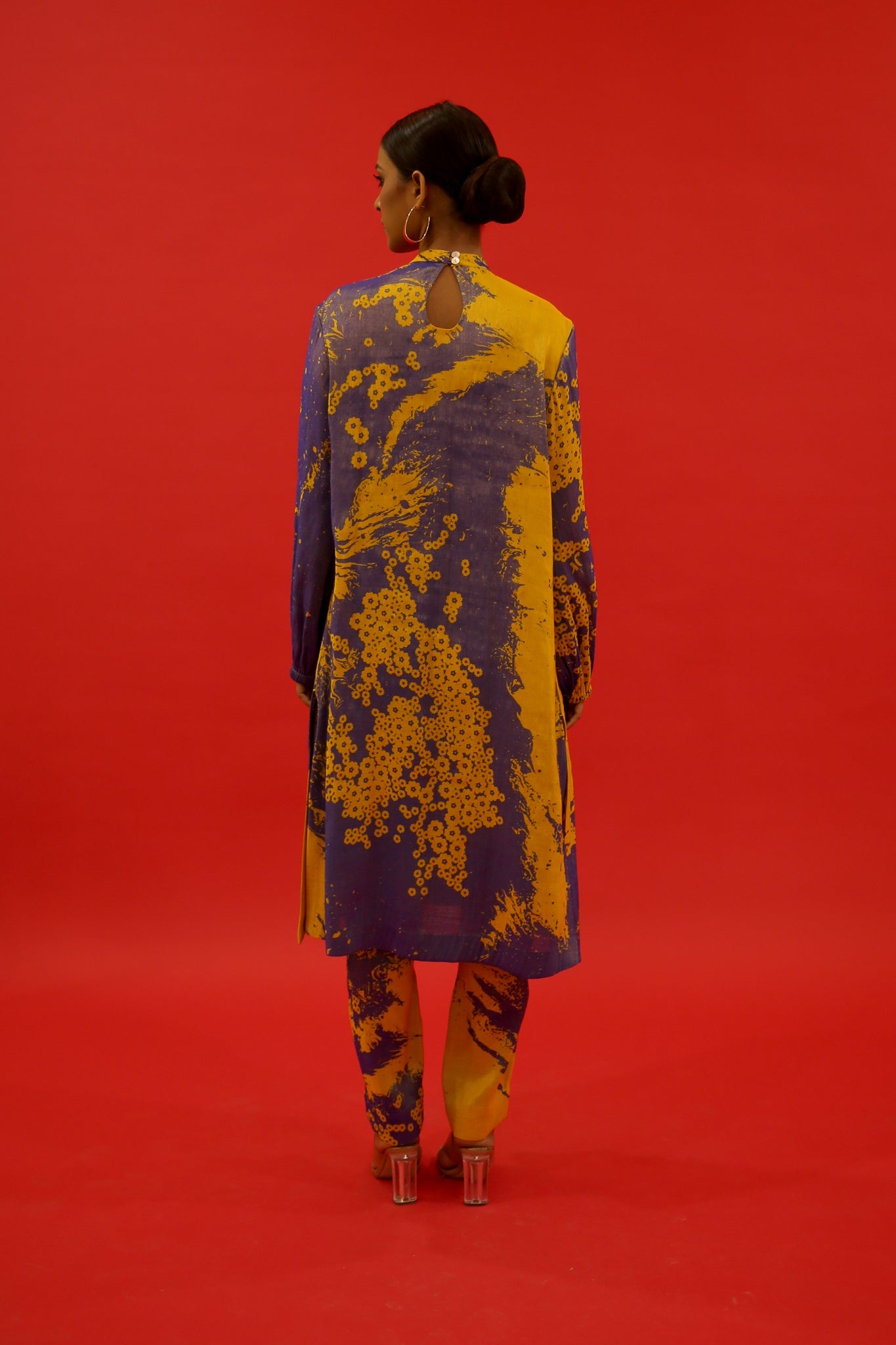 Ochre Ebru - Kurta Set