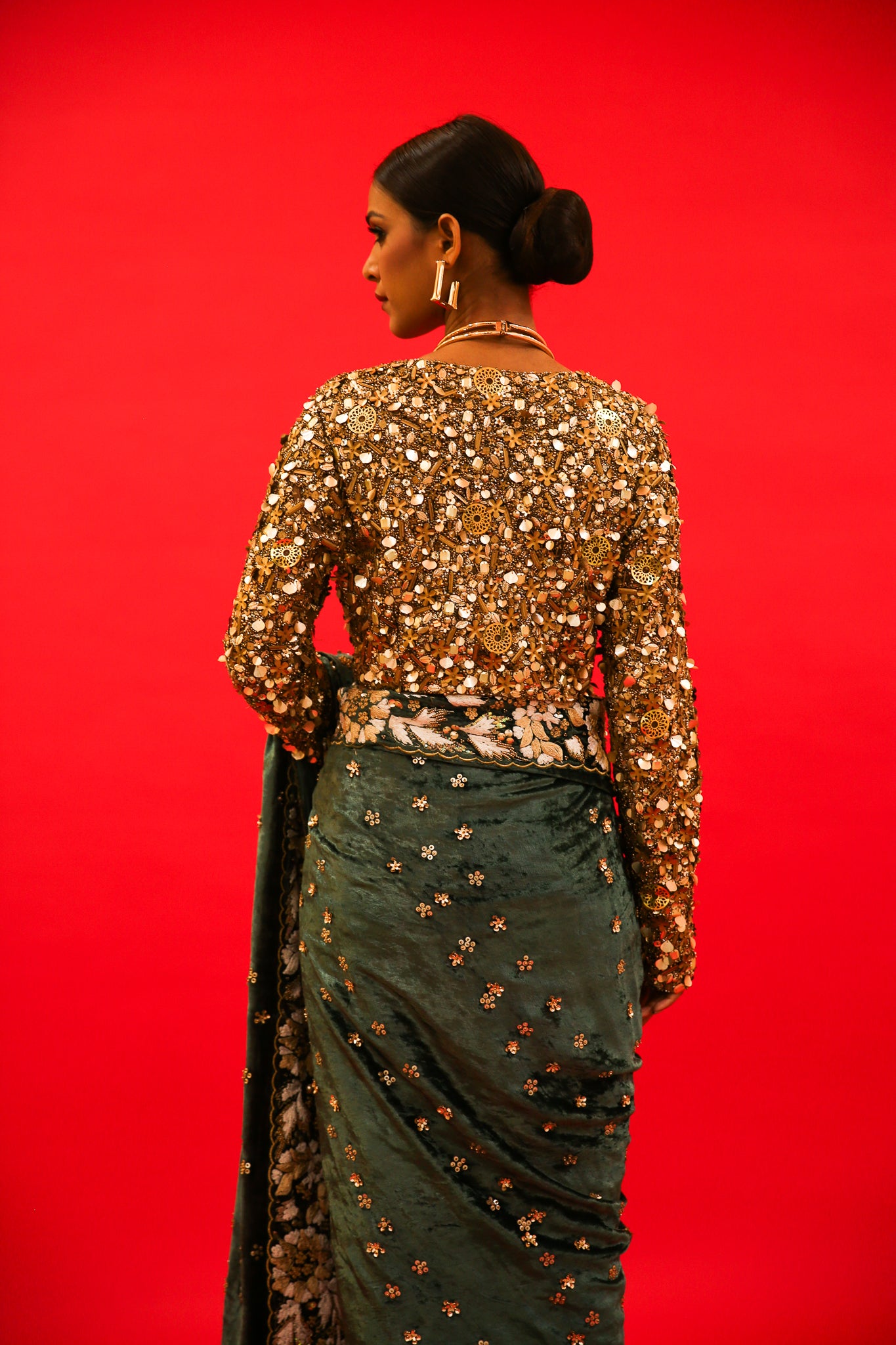 Qayanaat - Saree Set