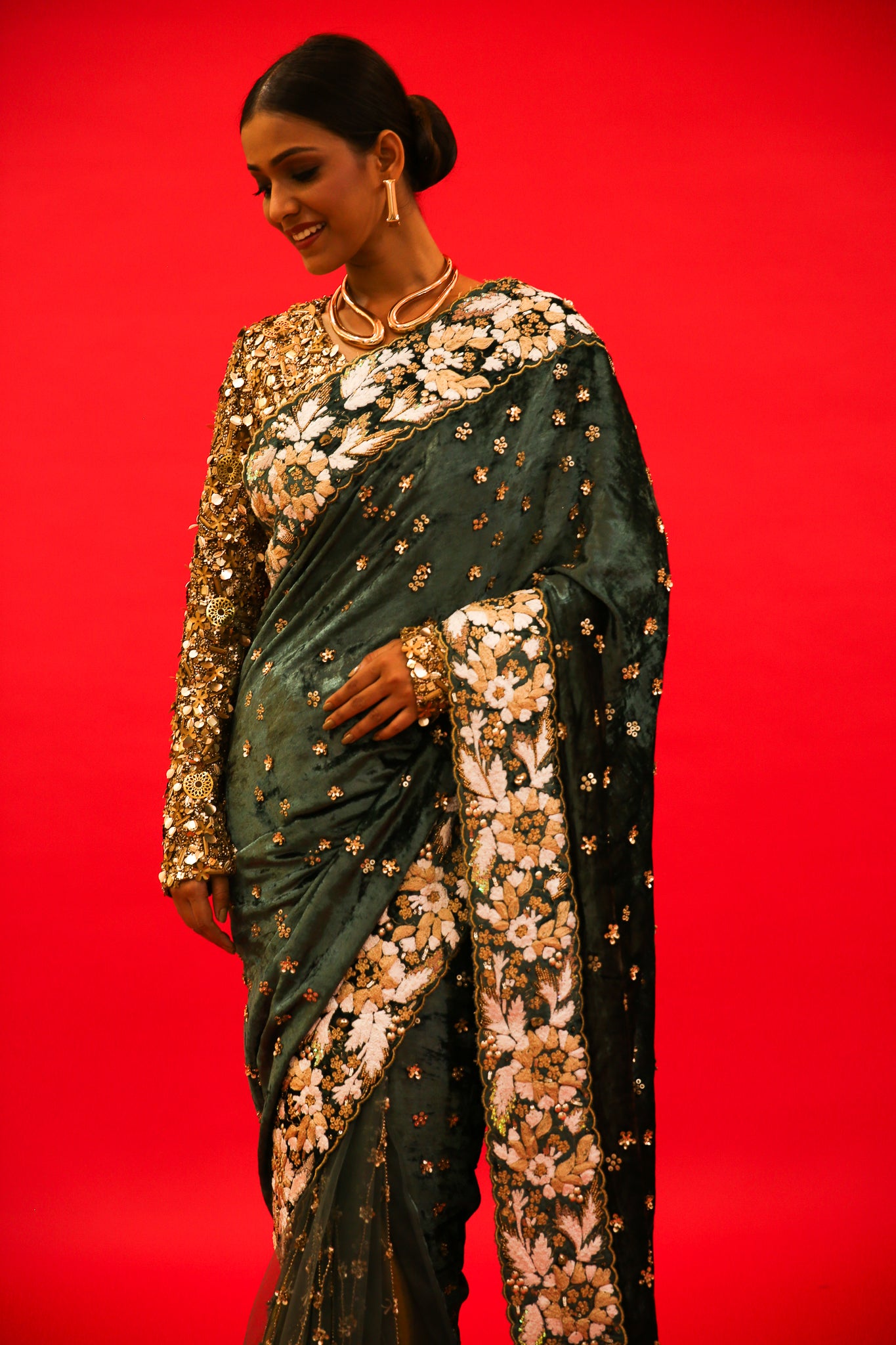 Qayanaat - Saree Set