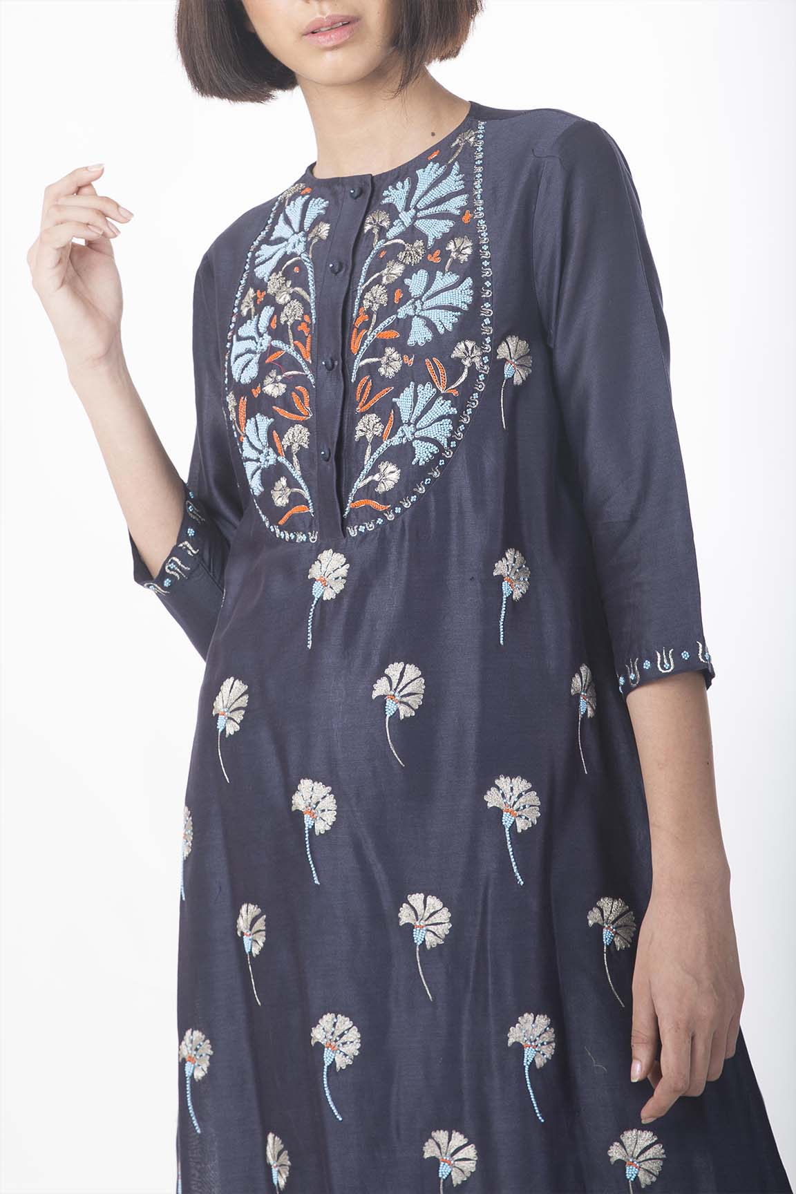 Midnight Gul - Kurta Set