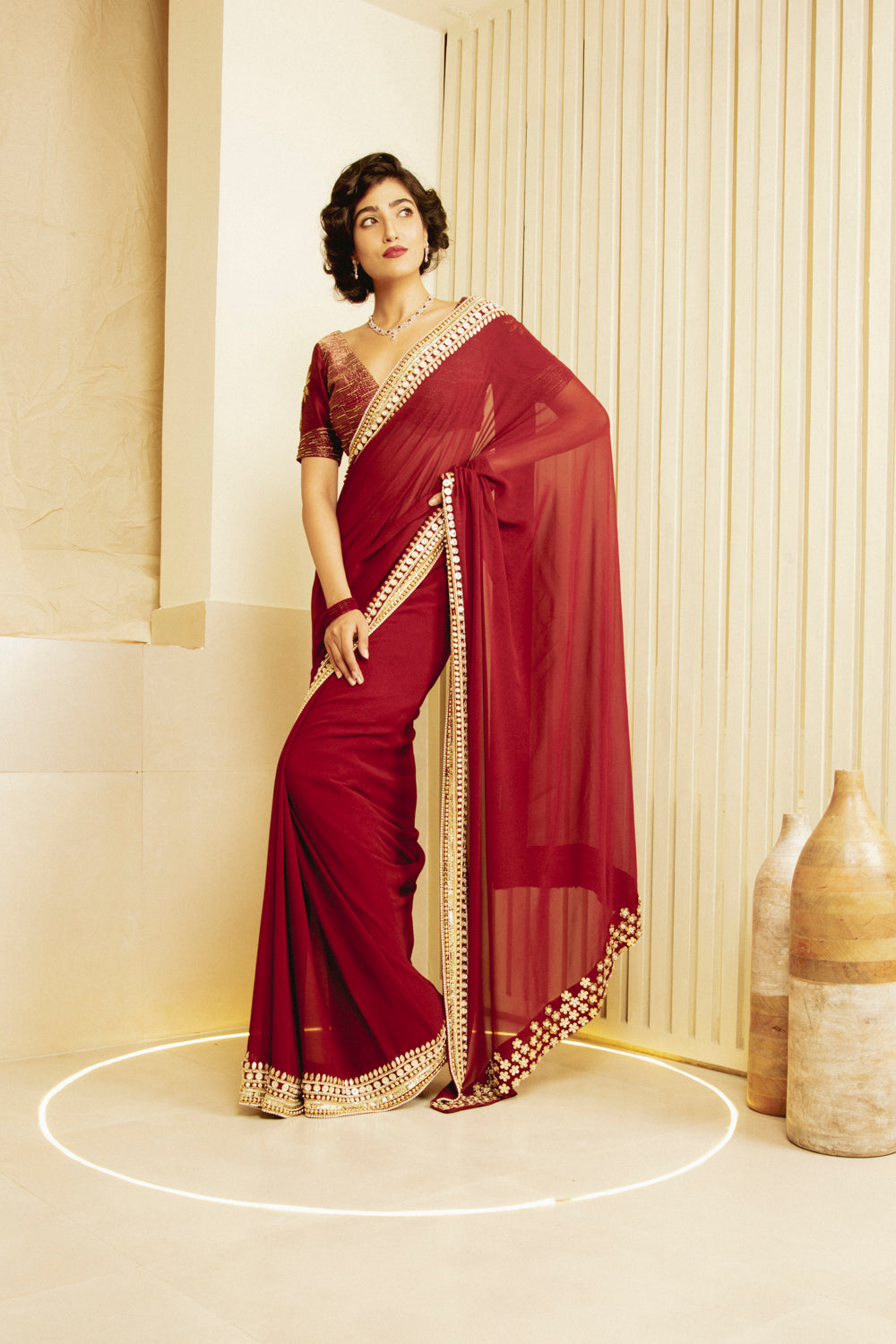 Ruby - Saree