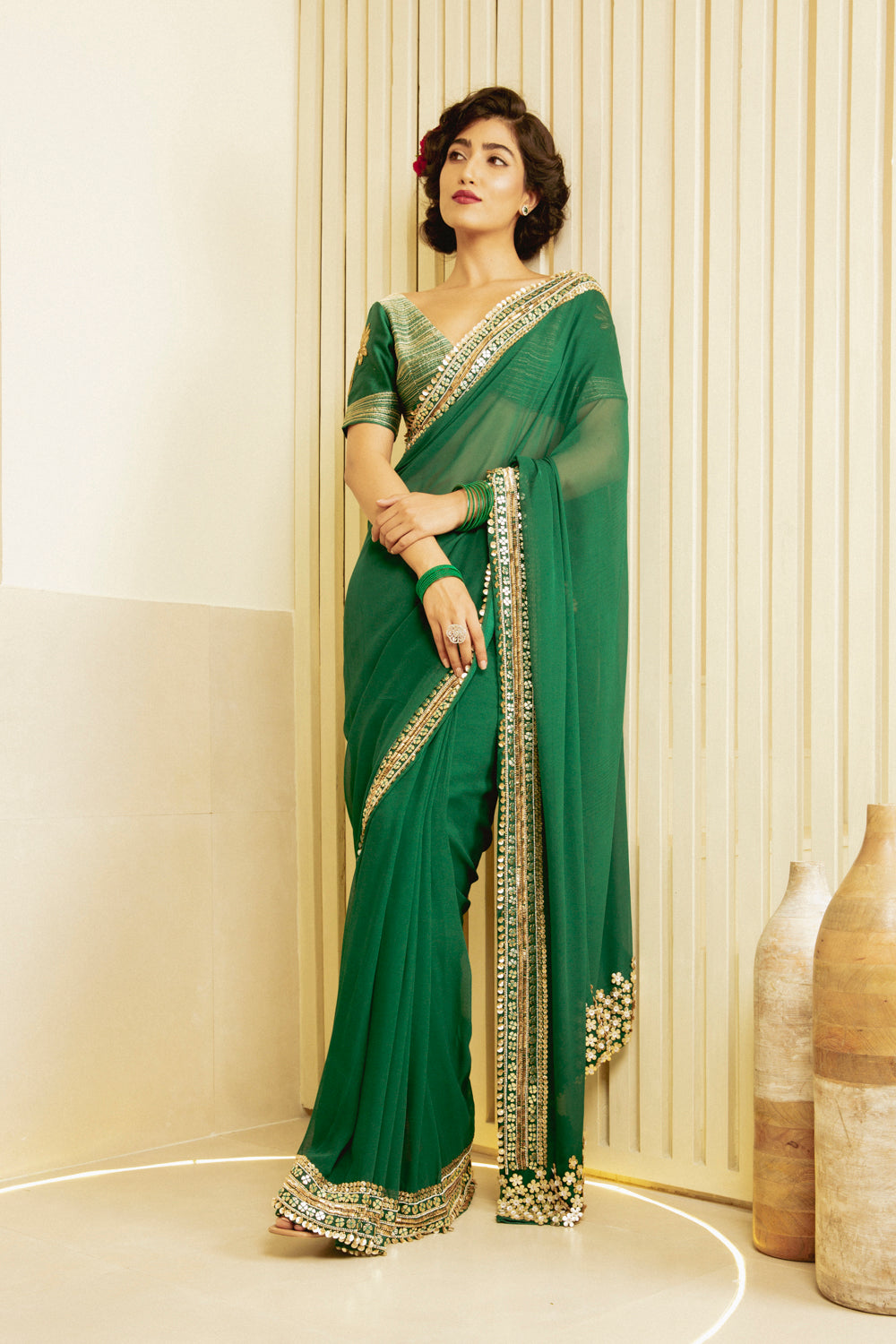 Emerald - Saree