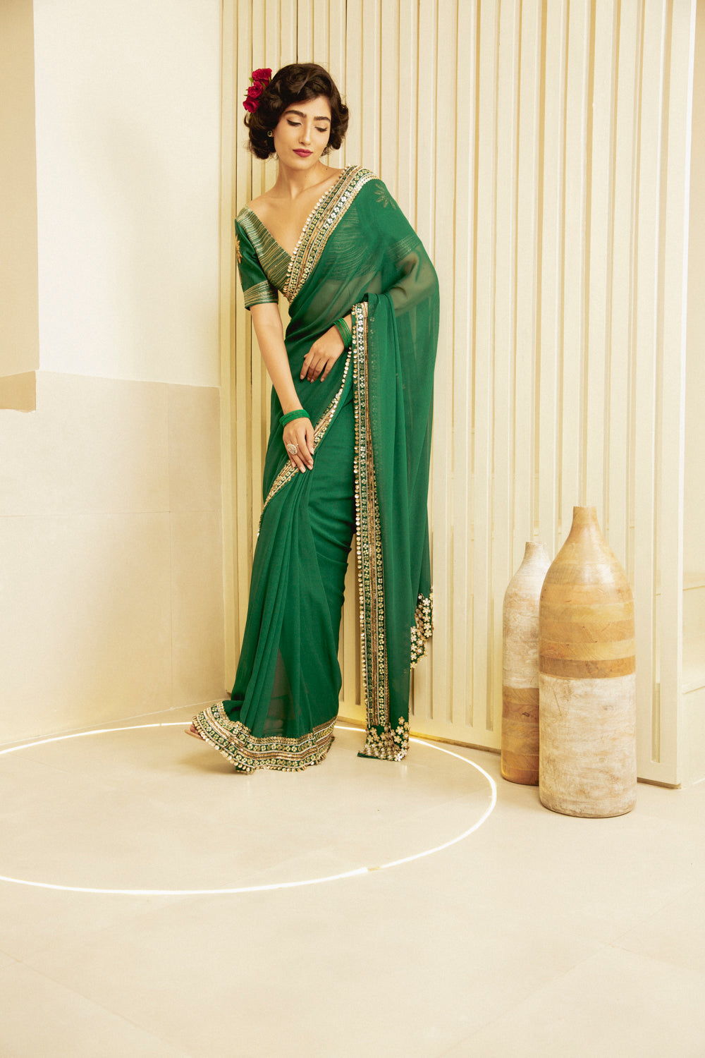Emerald - Saree