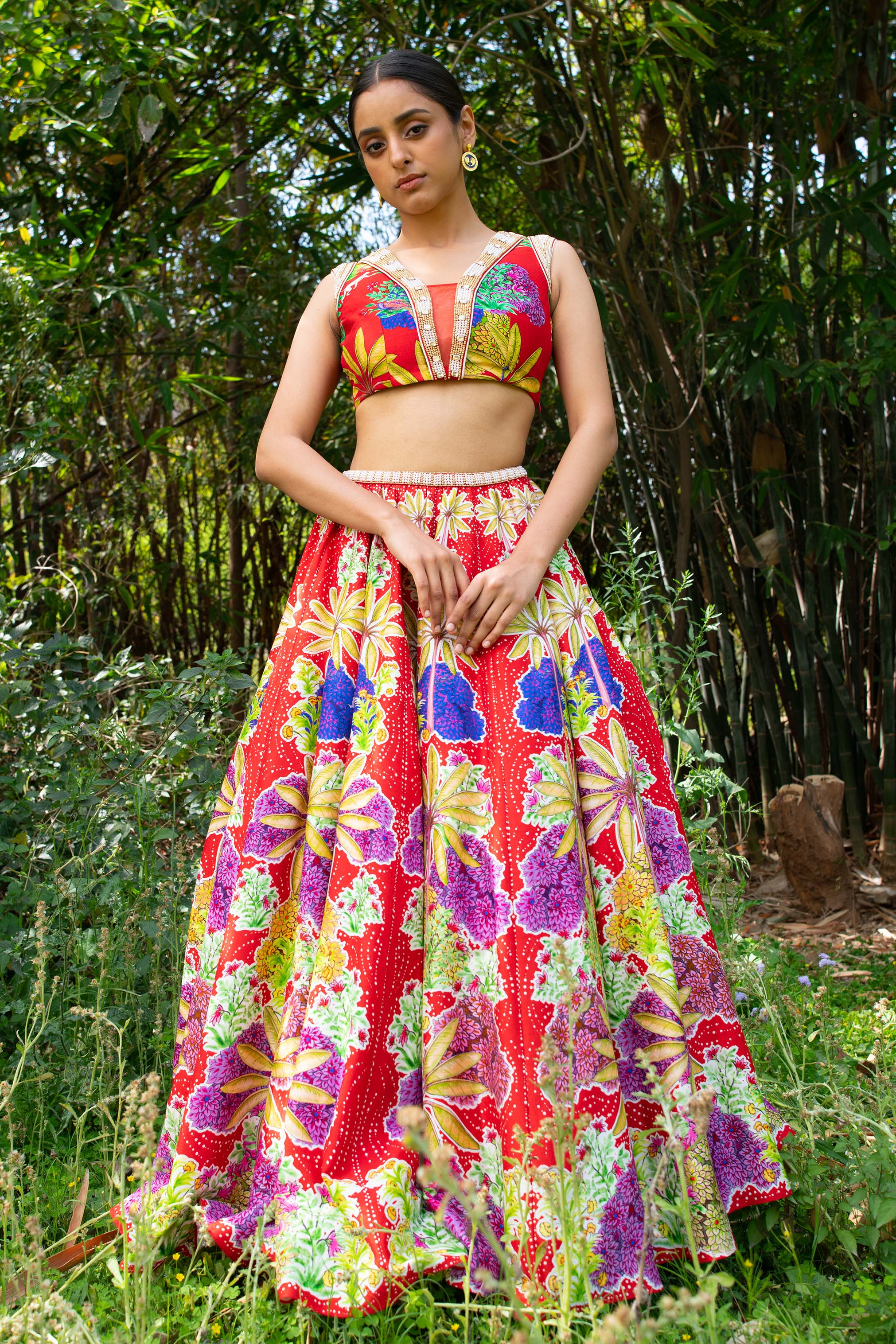 Sindoori Laal  - Lehenga Set