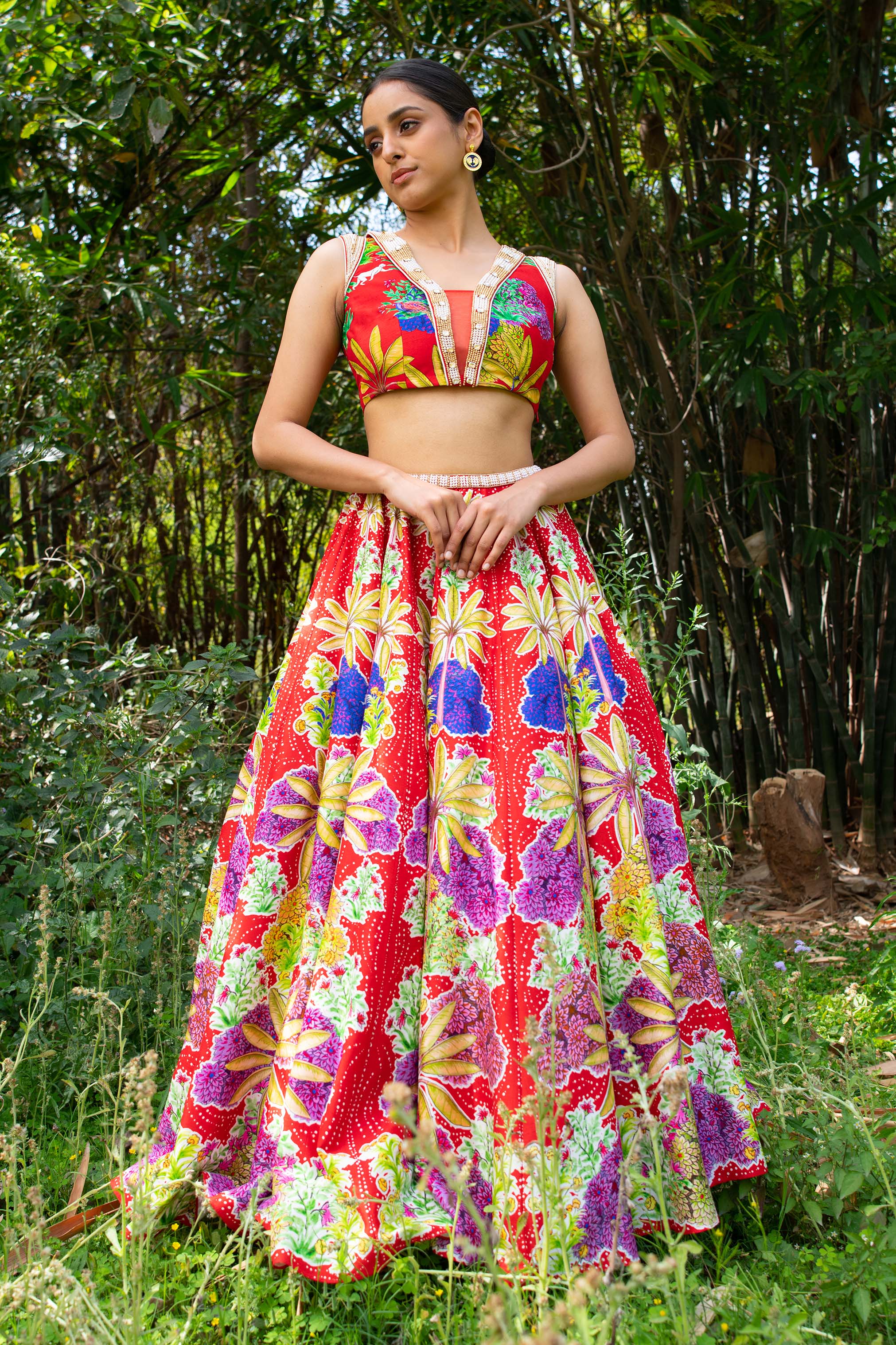 Sindoori Laal  - Lehenga Set