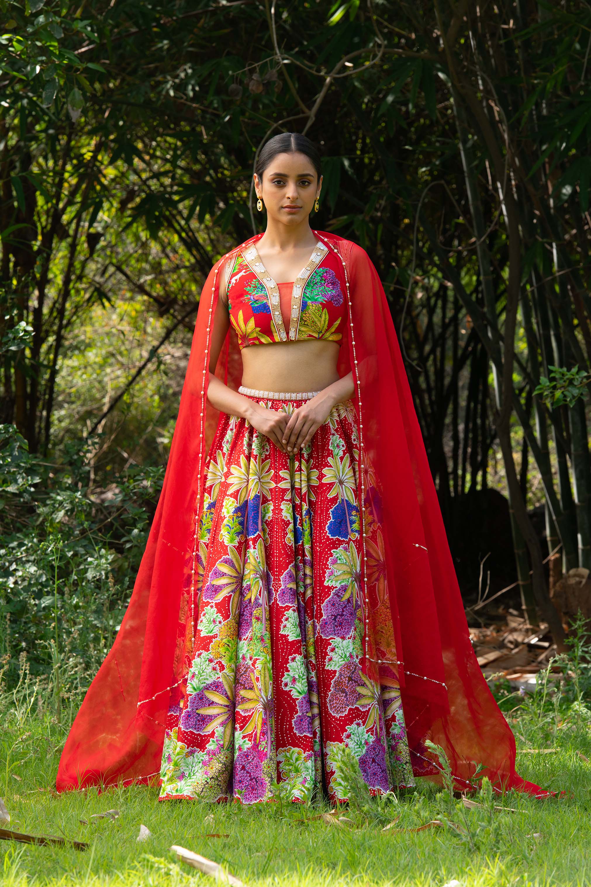 Sindoori Laal  - Lehenga Set