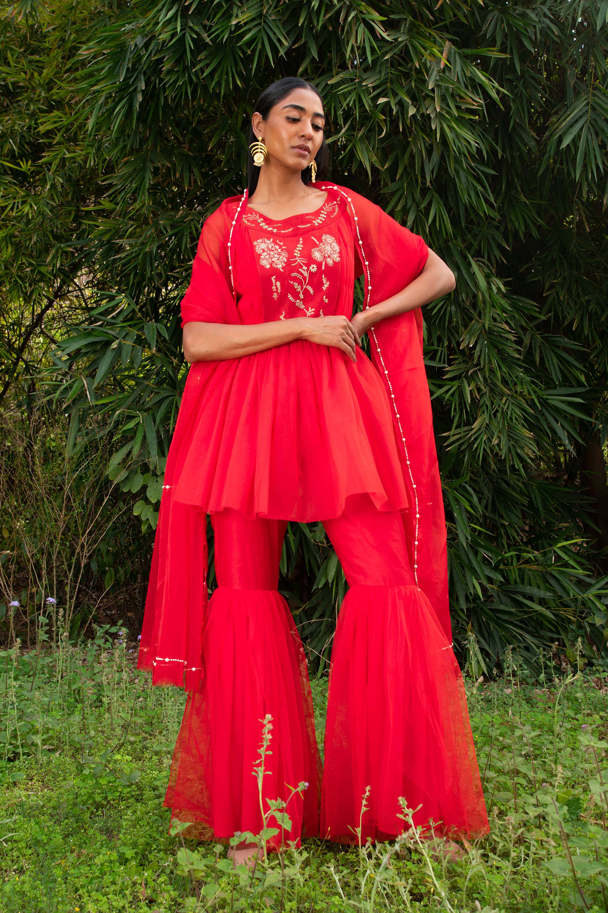 Sindoori - Gharara Set