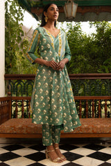 Yamuna Angrakha Kurta Set