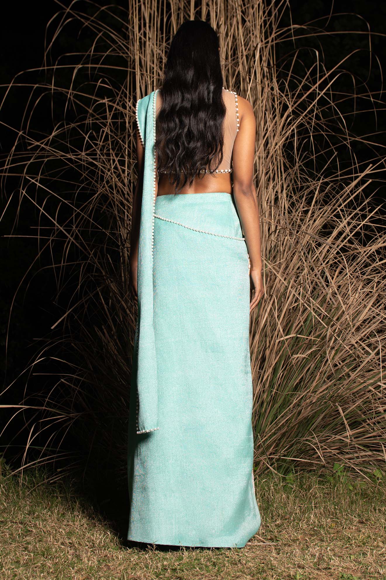 Vatika - Stitched Saree