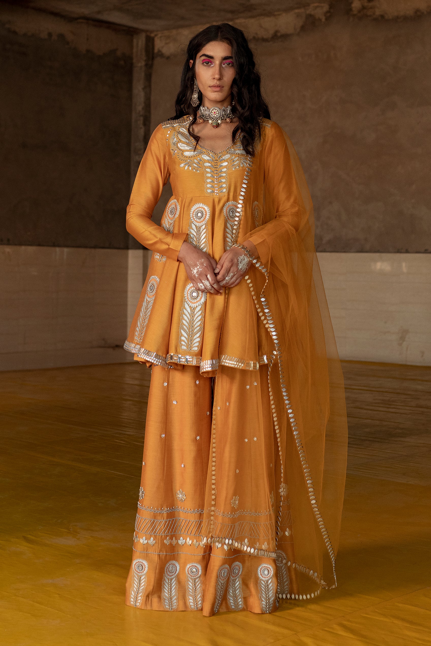 Marigold - Sharara Set
