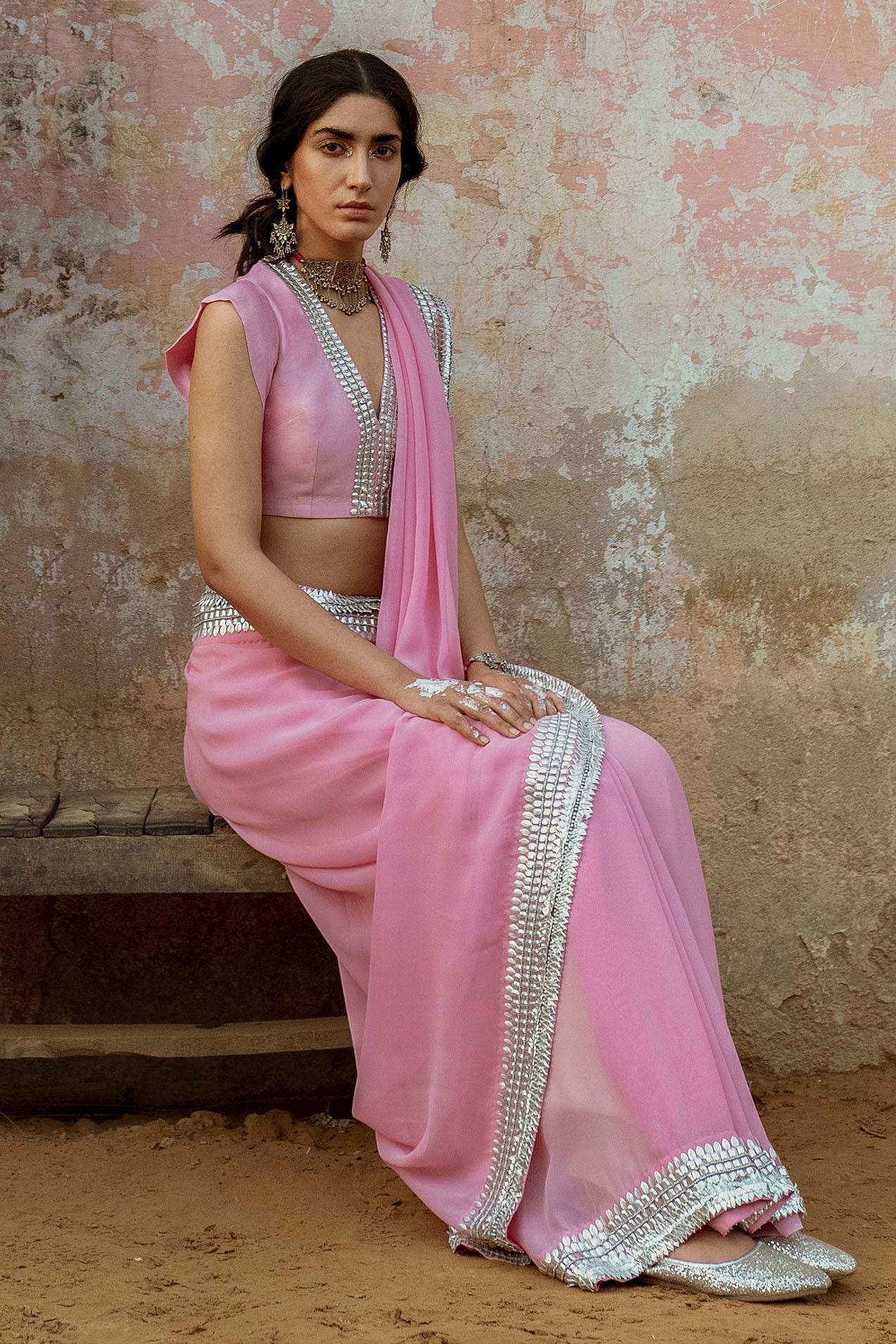 Gulabi - Saree