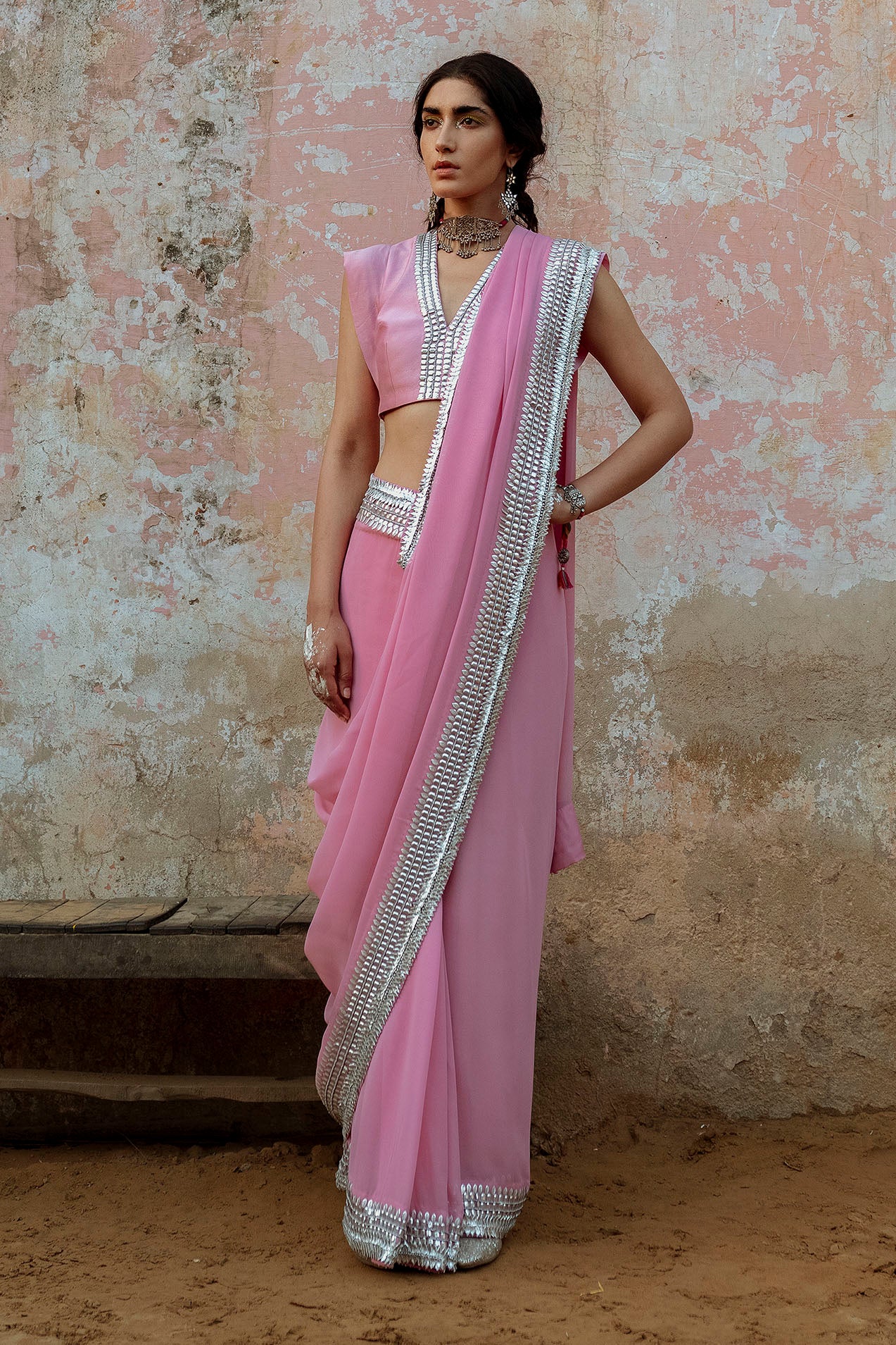 Gulabi - Saree