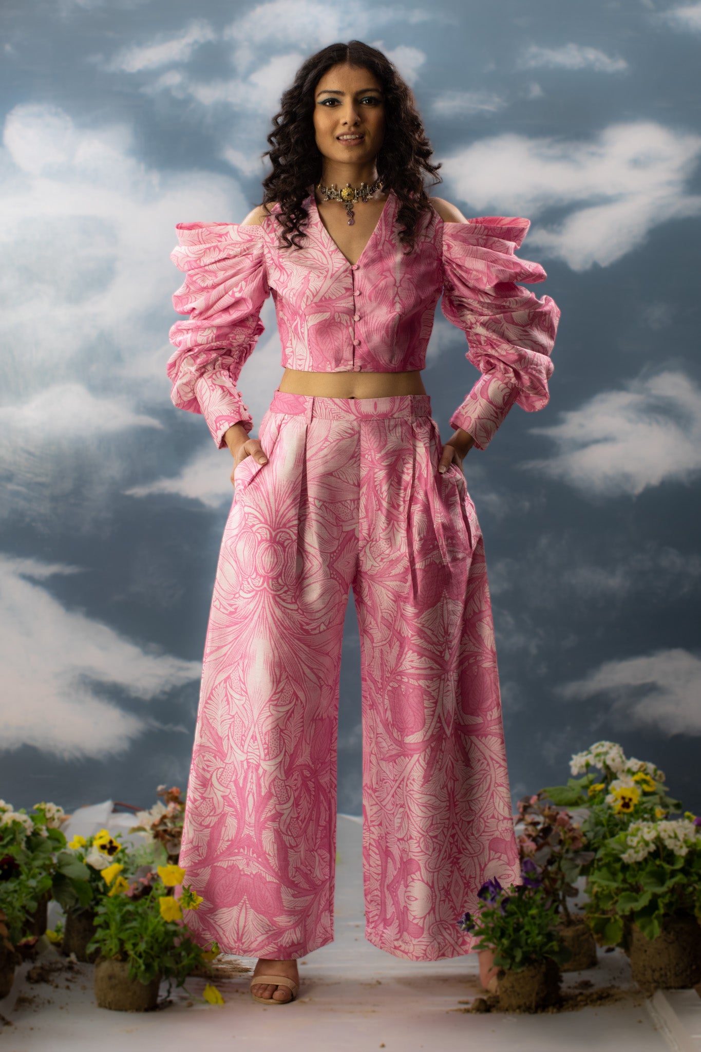 Pink 2 piece Co-ord Set