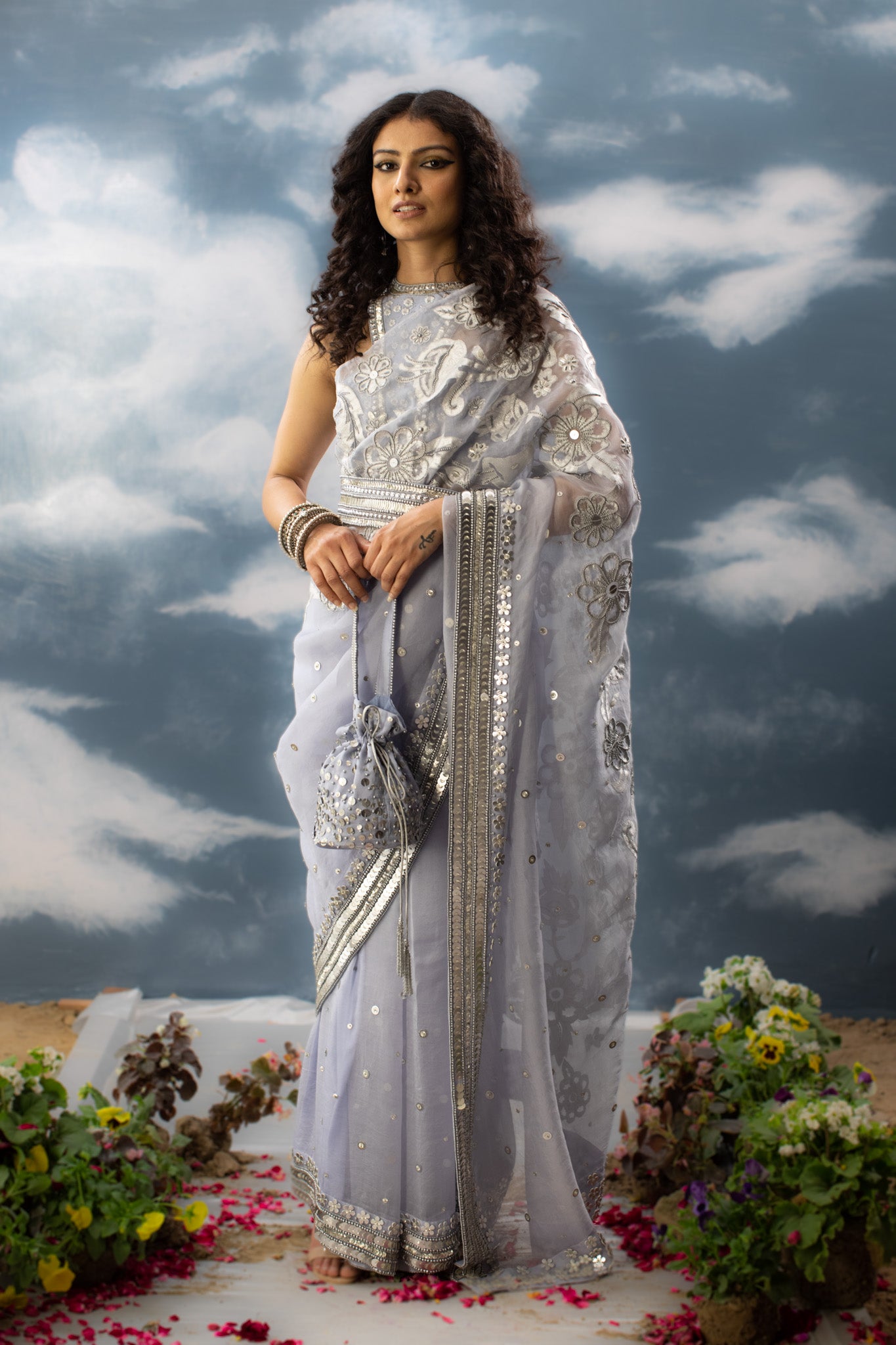 Ipsa - Saree Set
