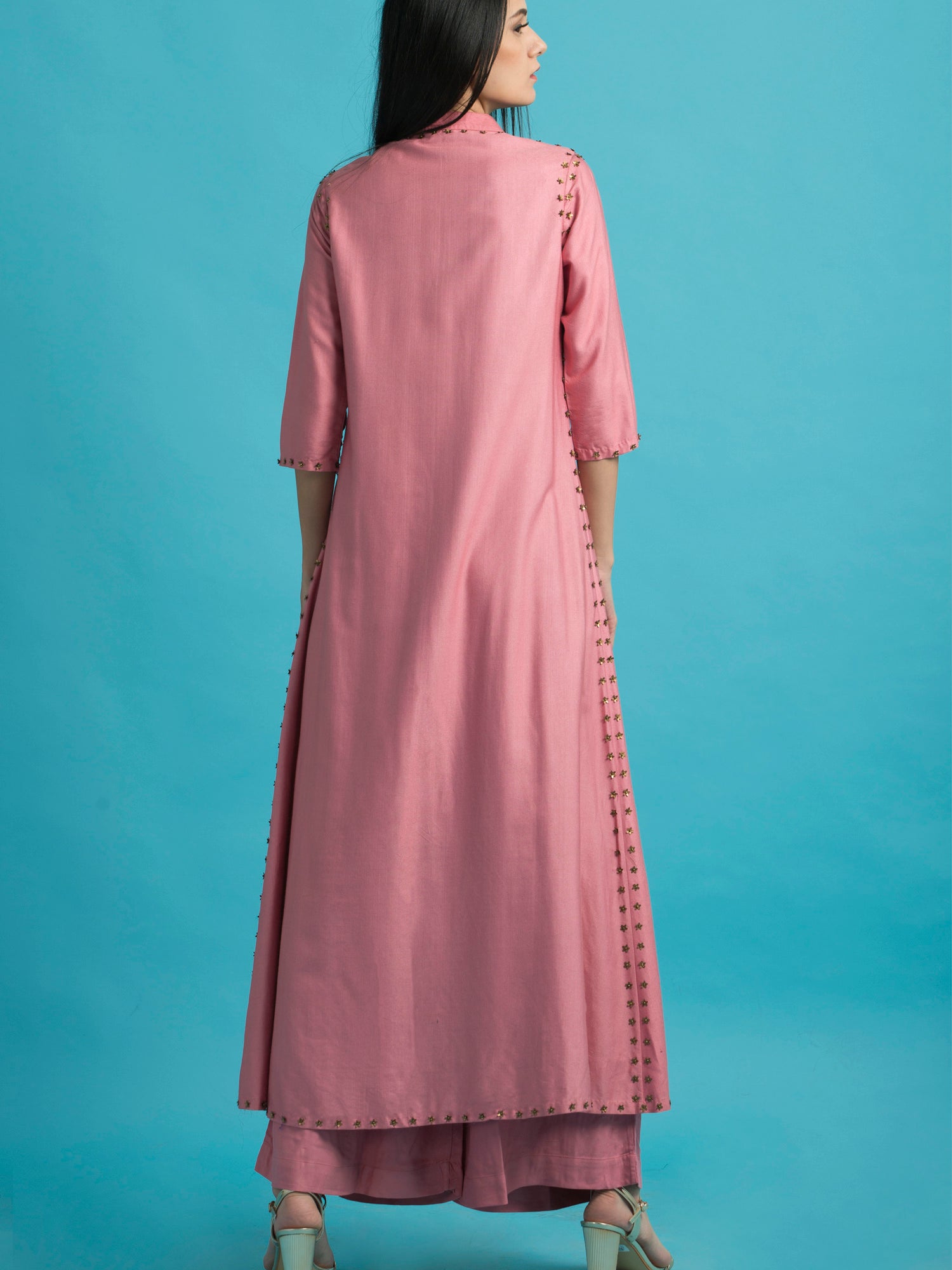 Rose Pink Kurta Set