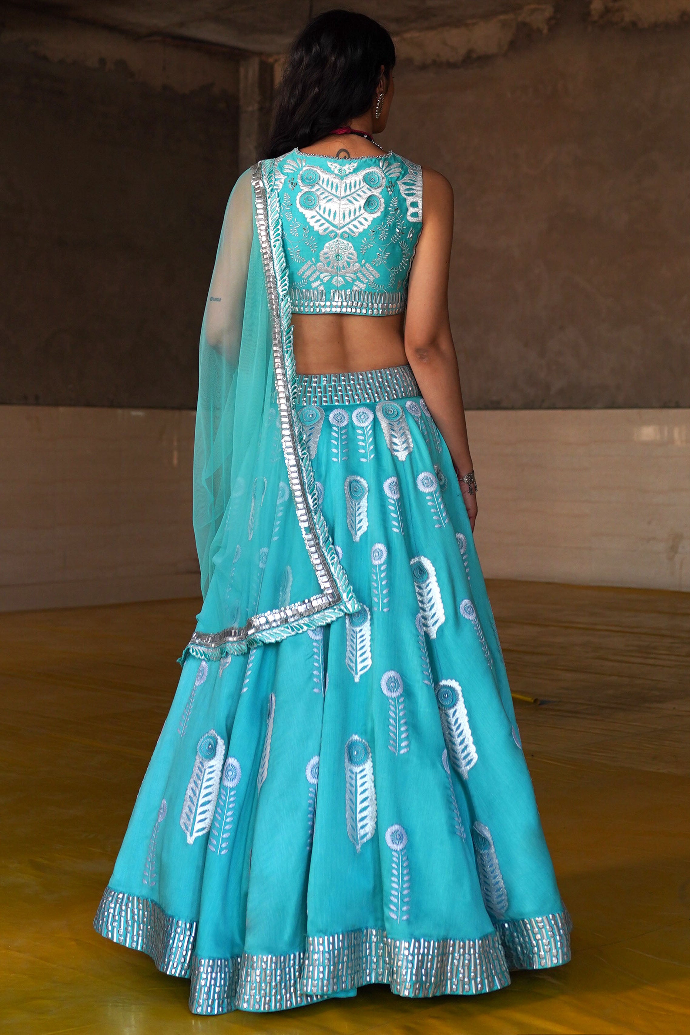 Firozi - Lehenga Set