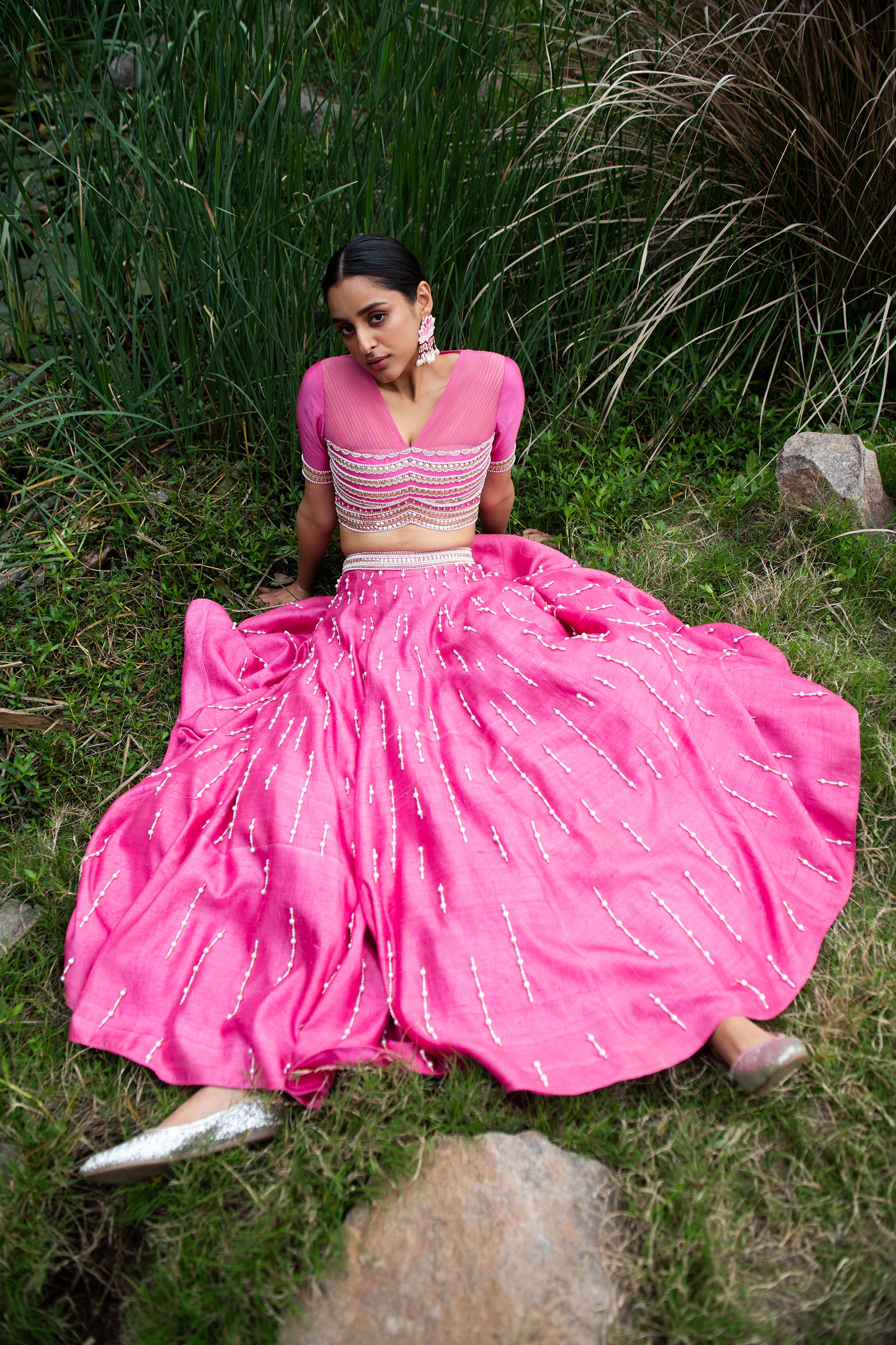 Padmaja Silk - Lehenga Set